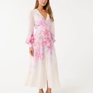 Forever New Kahlani Printed Midi Dress